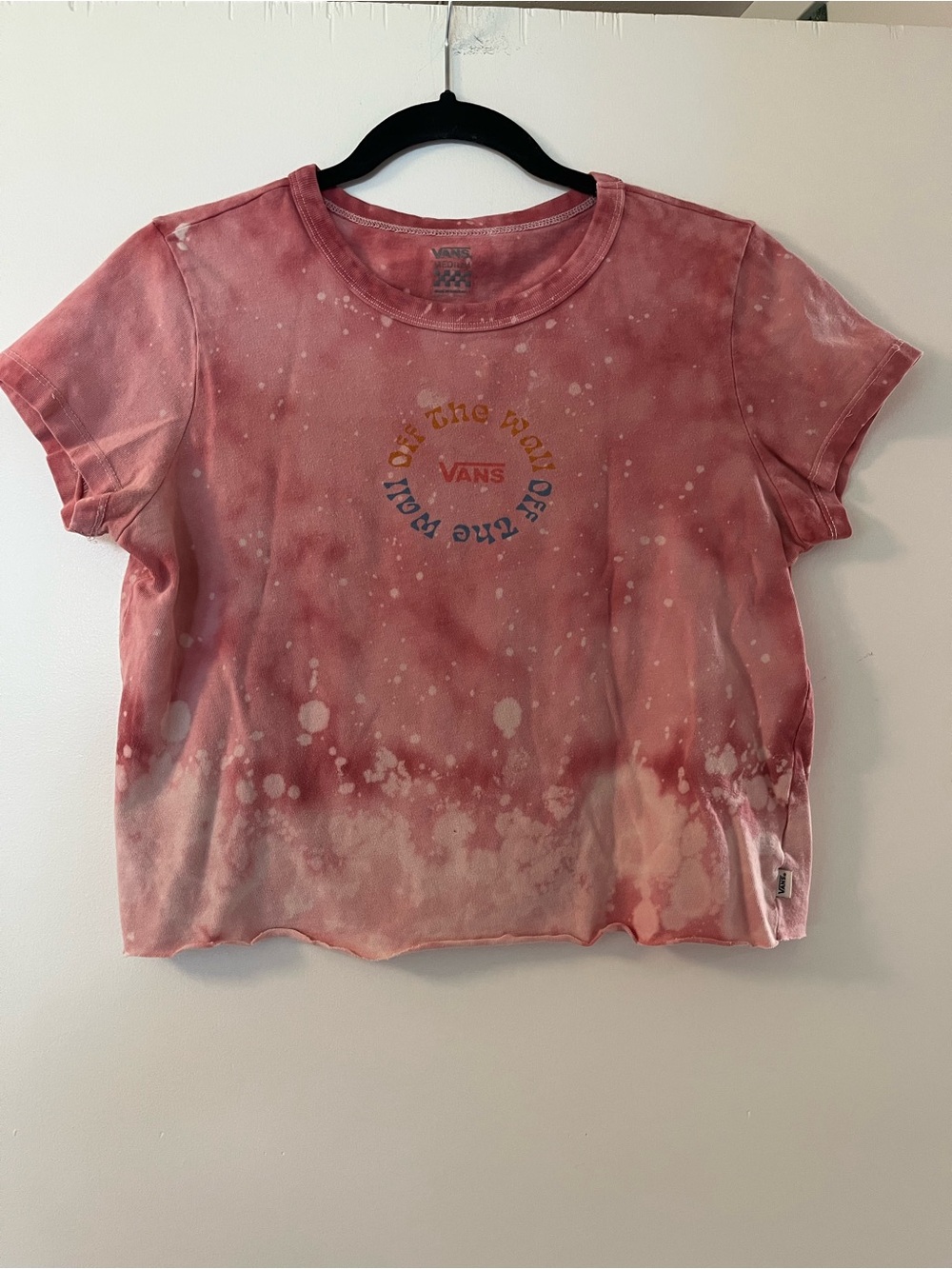 Vans | Dyed Cropped Tee Shirt